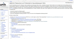 Desktop Screenshot of gesundheitsdatenschutz.org